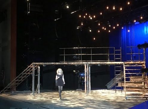 Mazie Macklin, junior, sings Christmas Lullaby